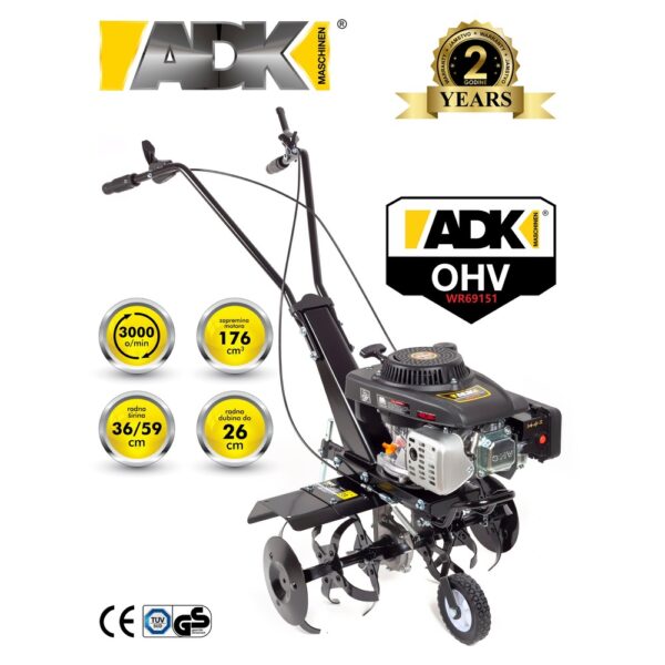 MOTORNA KOPACICA ADK WR 69151 Poljoprivreda - shop vrtnih alata